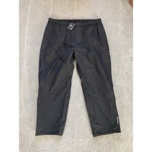 Baerskin Tactical Rain Pants Mens 3XL Black Polyester Lightweight Hunting Camp